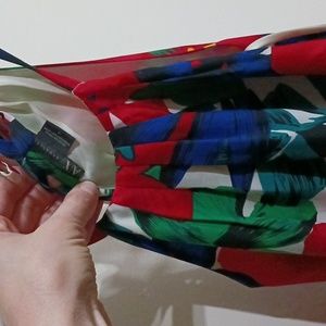 Armani exchange tie back halter dress. With a waist tie